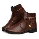 2 Pares Bota Feminina Montaria Cano Longo E Coturno Curto